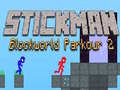 თამაში Stickman Blockworld Parkour 2 ონლაინ