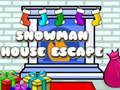თამაში ოვulgação Snowman House Escape ონლაინ