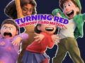 თამაში მეხსიერების ბარათების თამაში "Turning Red" ონლაინ