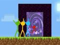 თამაში Stickman Parkour ცის ქვეყანა ონლაინ