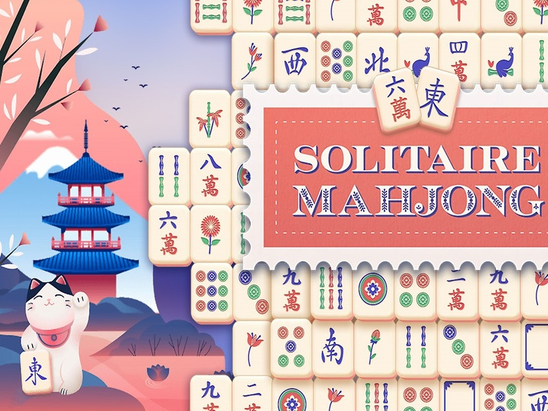 თამაში Solitaire Mahjong ონლაინ