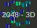 თამაში 2048 - 3D ონლაინ