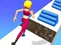 თამაში გოგონა დარბის სილამაზე 3D ონლაინ