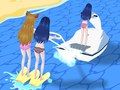 თამაში მ女孩 Surfing 3D ონლაინ
