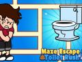 თამაში Maze Escape ტუალეტის Rush ონლაინ