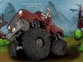 თამაში Monster Truck Flip გადახტომები ონლაინ