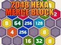 თამაში 2048 ჰექსაგონი გაწვდილი ბლოკი ონლაინ