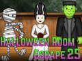თამაში ამგელ Halloween ოთახი გაქცევა 25 ონლაინ