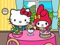 თამაში Hello Kitty და მეგობრების რესტორანი ონლაინ
