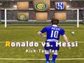 თამაში მესის წინააღმდეგ რონალდო კიკ ტაკ ტო ონლაინ