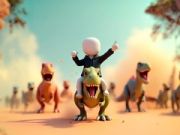 თამაში Stickman: დინოზავრების არენა ონლაინ