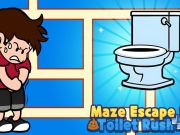 თამაში Maze Escape ტუალეტის Rush ონლაინ