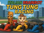 თამაში იტალიური Brainrot Tung Tung Racing ონლაინ