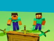 თამაში Noob vs pro, მაგრამ დანა მოხვდა minecraft ონლაინ