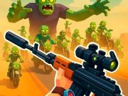 თამაში Zombie Road: მსროლელი განადგურებით ონლაინ