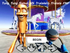 თამაში Tung Tung Sahur vs Tralalero Tralala FNF ონლაინ