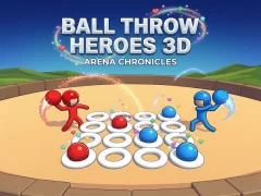 თამაში Ball Throw Heroes 3D ონლაინ
