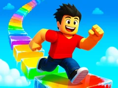 თამაში Obby Rainbow Tower ონლაინ