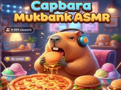 თამაში Capybara Mukbang ASMR ონლაინ