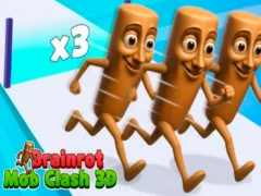 თამაში Brainrot Mob Clash 3D ონლაინ