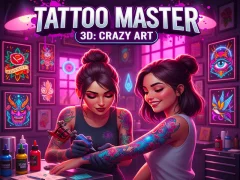 თამაში Tattoo Master 3D: Crazy Art ონლაინ