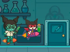 თამაში Kitty Kuro Lab Escape ონლაინ