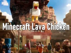 თამაში Minecraft Lava Chicken ონლაინ