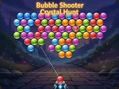 თამაში Bubble Shooter Crystal Hunt ონლაინ