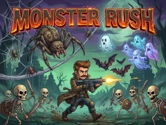 თამაში Monster Man Rush ონლაინ