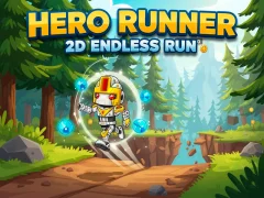 თამაში Hero Runner 2D Endless Run ონლაინ