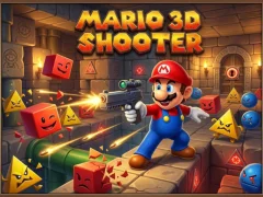 თამაში Mario 3D Shooter ონლაინ