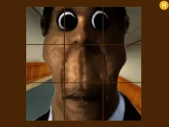 თამაში Obunga Nextbots Sliding Puzzle ონლაინ