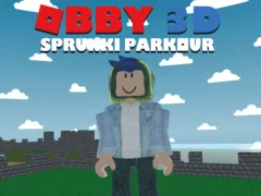 თამაში Obby 3D Sprunki Parkour ონლაინ