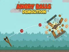თამაში Angry Balls დანგრევა ონლაინ