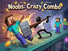 თამაში Noobs: Crazy Combo ონლაინ