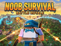 თამაში Noob Survival: Battle Royale ონლაინ