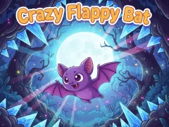 თამაში Crazy Flappy Bat ონლაინ