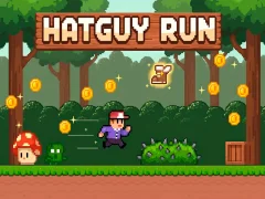 თამაში Hatguy Run ონლაინ