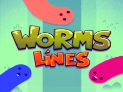 თამაში Worms Lines ონლაინ