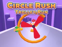 თამაში Circle Rush Trolley Run ონლაინ