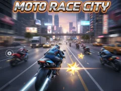 თამაში Moto Race ქალაქი ონლაინ
