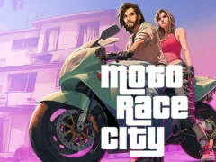 თამაში Moto Race ქალაქი ონლაინ