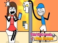 თამაში Thief Stick Puzzle Man Escape ონლაინ