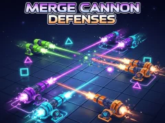 თამაში შერწყმა Cannon Defenses ონლაინ