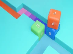 თამაში Maze Cube 2048 ონლაინ