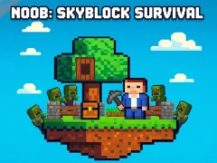 თამაში Noob: Skyblock Survival ონლაინ