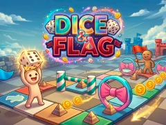 თამაში Dice and Flag ონლაინ