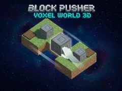 თამაში დაბლოკეთ Pusher Voxel World 3D ონლაინ
