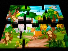 თამაში 3D jigsaw თავსატეხი ონლაინ
