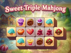 თამაში Sweet Triple Mahjong ონლაინ